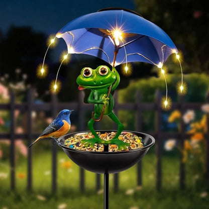 Solar Frog Garden Stake Light 6