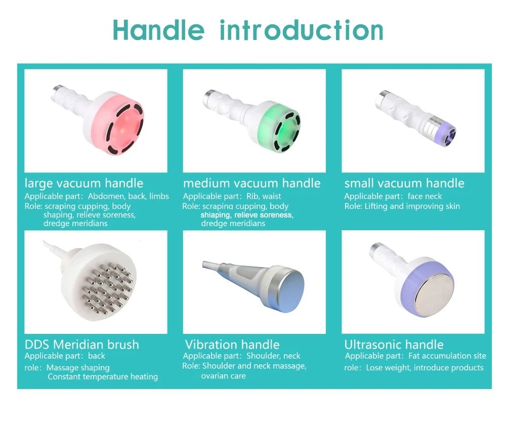 Six In One 120K Cavitation RF Vacuum Body Sculpting Device 3