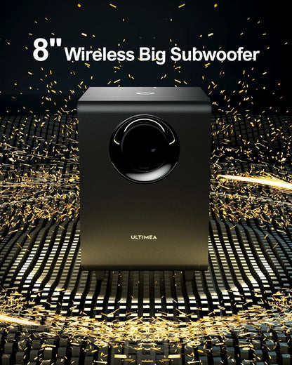 Premium Dolby Atmos Surround Sound Home Theater System with Wireless Subwoofer