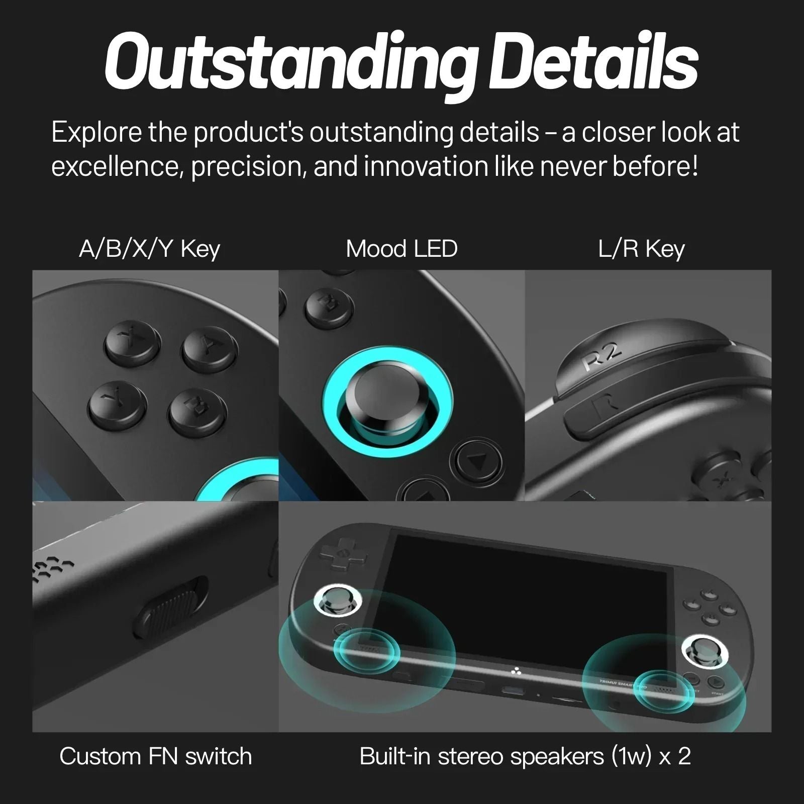 Smart Pro Portable Retro Game Console With IPS Display 1