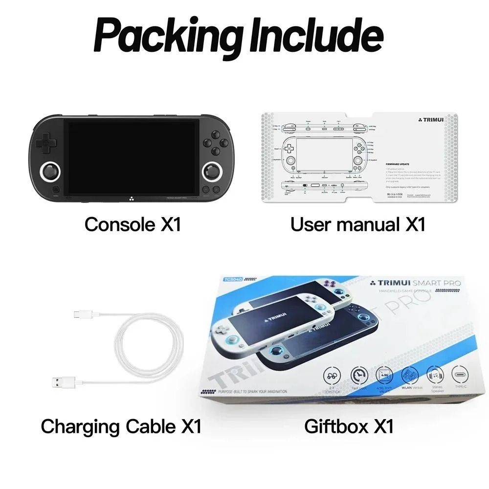 Smart Pro Portable Retro Game Console With IPS Display 6