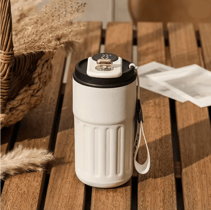 ThermoSense Digital Temperature Display Thermal Mug Smart Stainless Steel Bottle 4