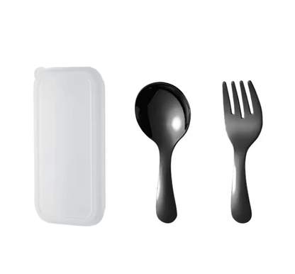 TrailMate Mini Portable Spoon And Fork Set  Stainless Steel Outdoor Cutlery 3