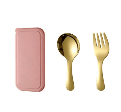 TrailMate Mini Portable Spoon And Fork Set  Stainless Steel Outdoor Cutlery 4