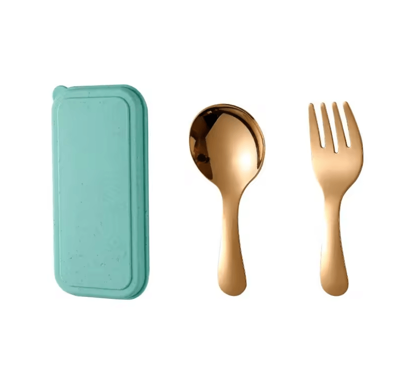 TrailMate Mini Portable Spoon And Fork Set  Stainless Steel Outdoor Cutlery 5