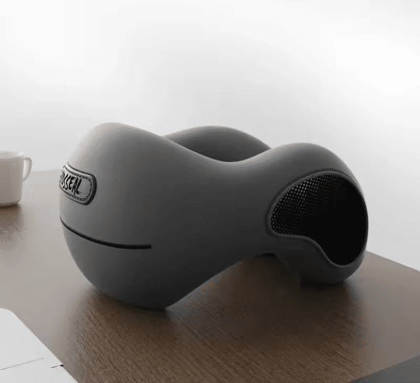 CloudRest UShaped Memory Foam Travel Pillow Slow Rebound Neck Support For Comfort And Health 3