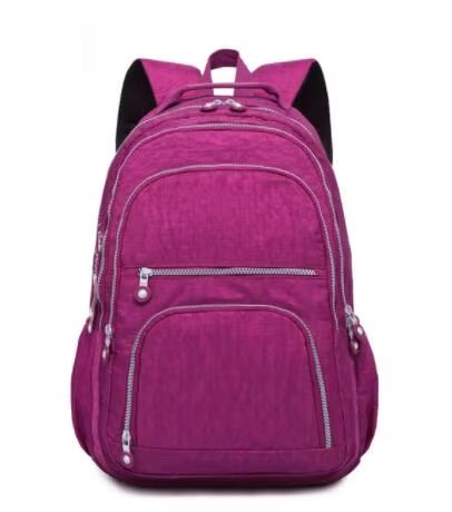 TEGAOTE Aesthetic School Backpack  Waterproof Nylon Laptop Bag And Travel Backpack Purse For Teen G 12