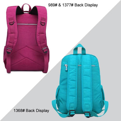 TEGAOTE Aesthetic School Backpack  Waterproof Nylon Laptop Bag And Travel Backpack Purse For Teen G 3