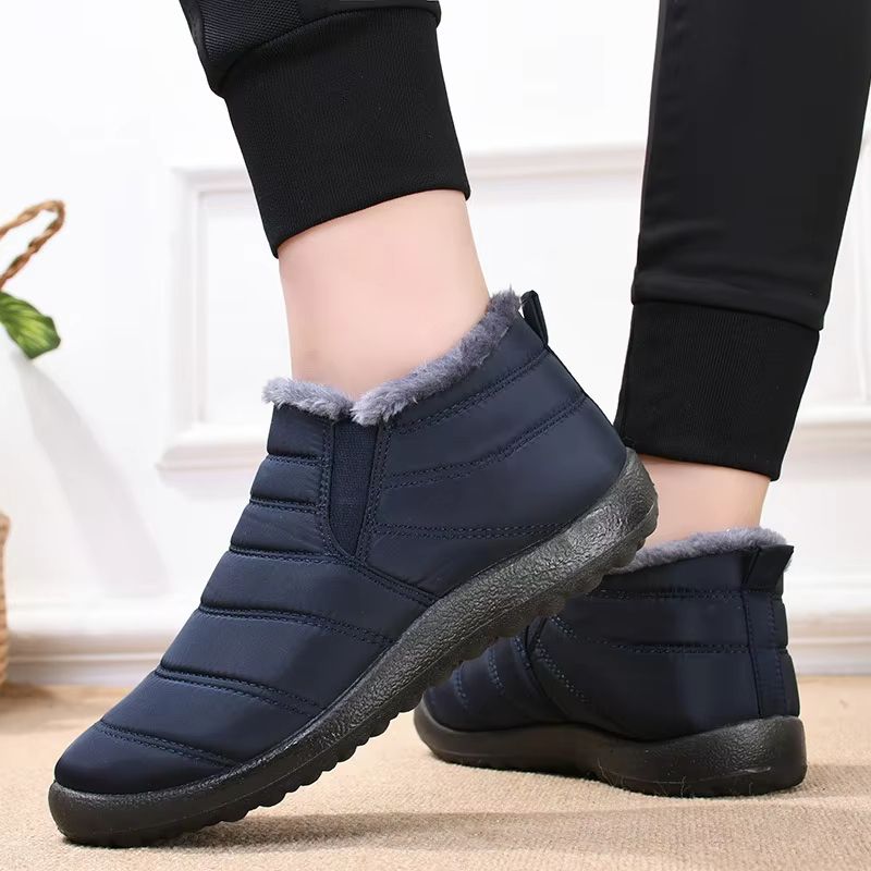Mens Winter Snow Boots  Waterproof FurLined Hiking Ankle Boots For Outdoor Work And Cold Weather 2