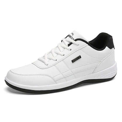Waterproof Leather Sneakers For Men Casual Comfortable LaceUp Footwear Vulcanized Mens Shoe Masculi 6