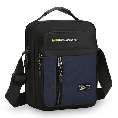 Stylish Mens Crossbody Bag Large Capacity Single Shoulder Bag MultiPocket Business  Travel Storage  7