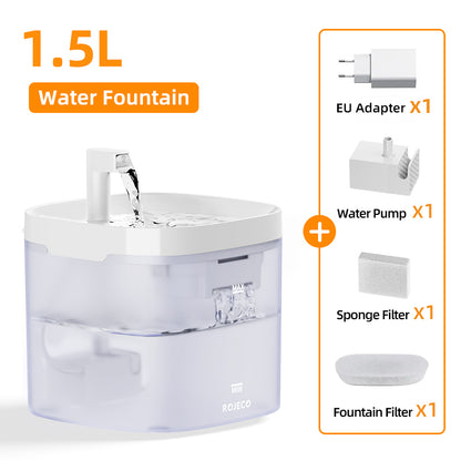 Pet Water Dispenser For Cats Dog Drinking Purifier Smart Cat Water Fountain Automatic Fountain With 7