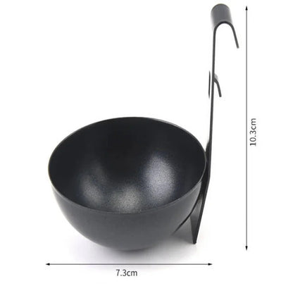 Stainless Steel Egg Poacher Nonstick Egg Boiling Mold With Hanger Hook  Kitchen Cooking  Steaming G 4