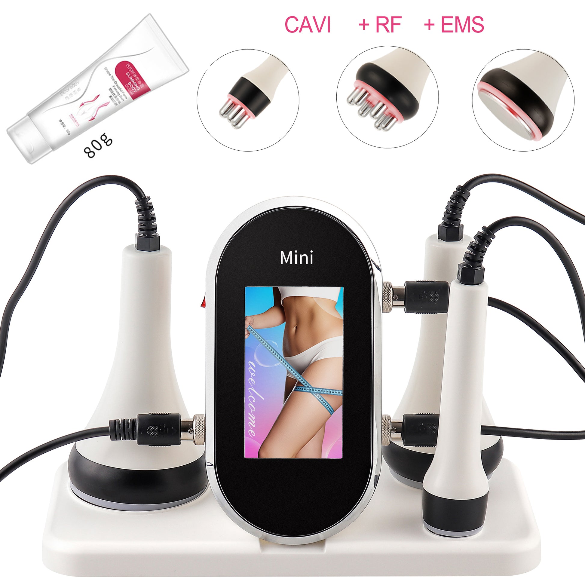 40K Ultrasonic Cavitation Machine, Body Slimming Beauty Skin Massage, Radiofrecuencia Corporal Facial Lifting Weight Los
