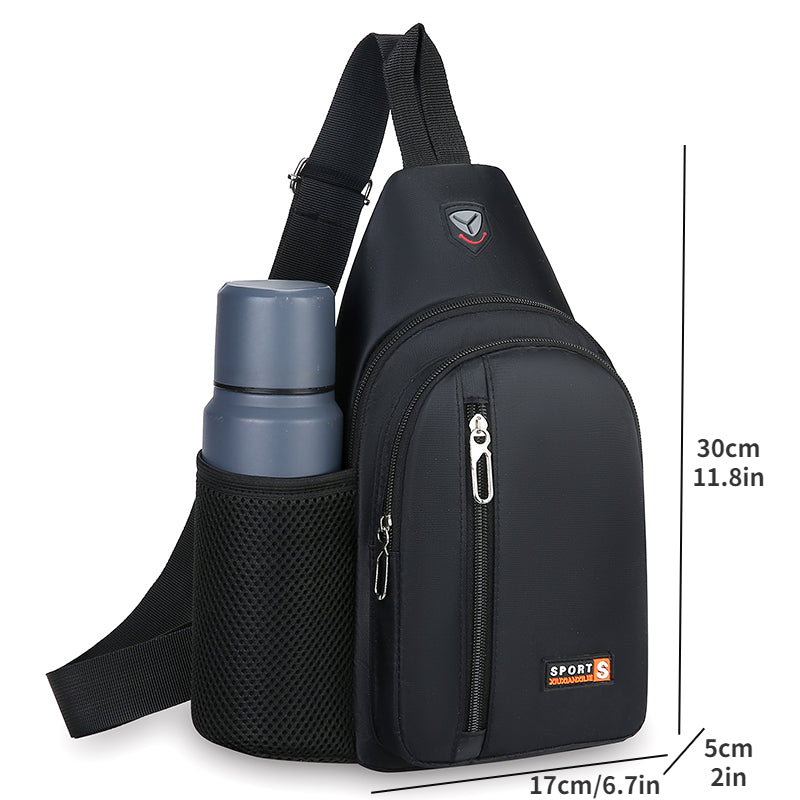 Unisex Crossbody Bag Fashion Breast Bag With Large Capacity  Travel Shoulder Bag For Men  Women Cas 1