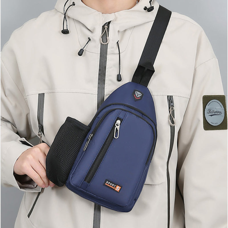 Unisex Crossbody Bag Fashion Breast Bag With Large Capacity  Travel Shoulder Bag For Men  Women Cas 3