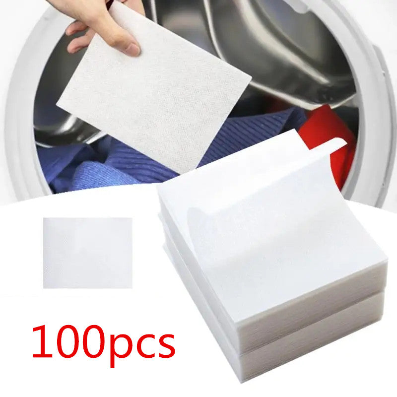 Laundry Color Catcher Sheets Absorb Color  Stains Allow Mixed Washes Washing Machine Sheets 8