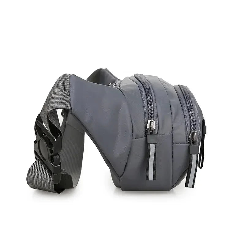 AntiTheft Waist Bag For Men Canvas Fanny Pack With Slim Fit Design  Perfect For Running Travel  Out 4