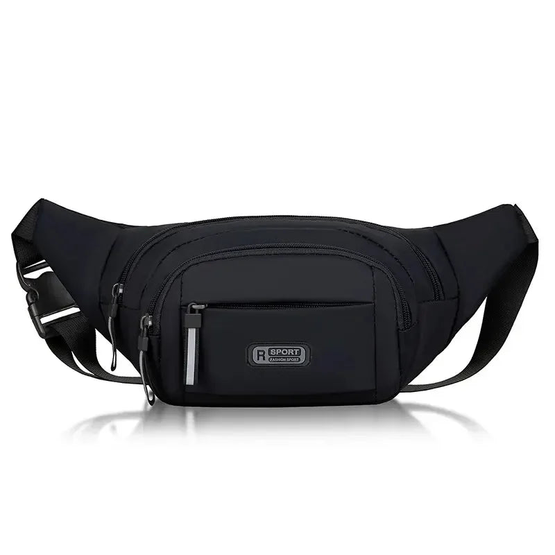 AntiTheft Waist Bag For Men Canvas Fanny Pack With Slim Fit Design  Perfect For Running Travel  Out 6