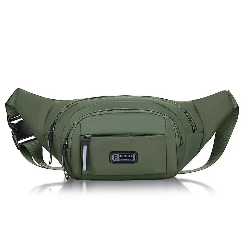AntiTheft Waist Bag For Men Canvas Fanny Pack With Slim Fit Design  Perfect For Running Travel  Out 7