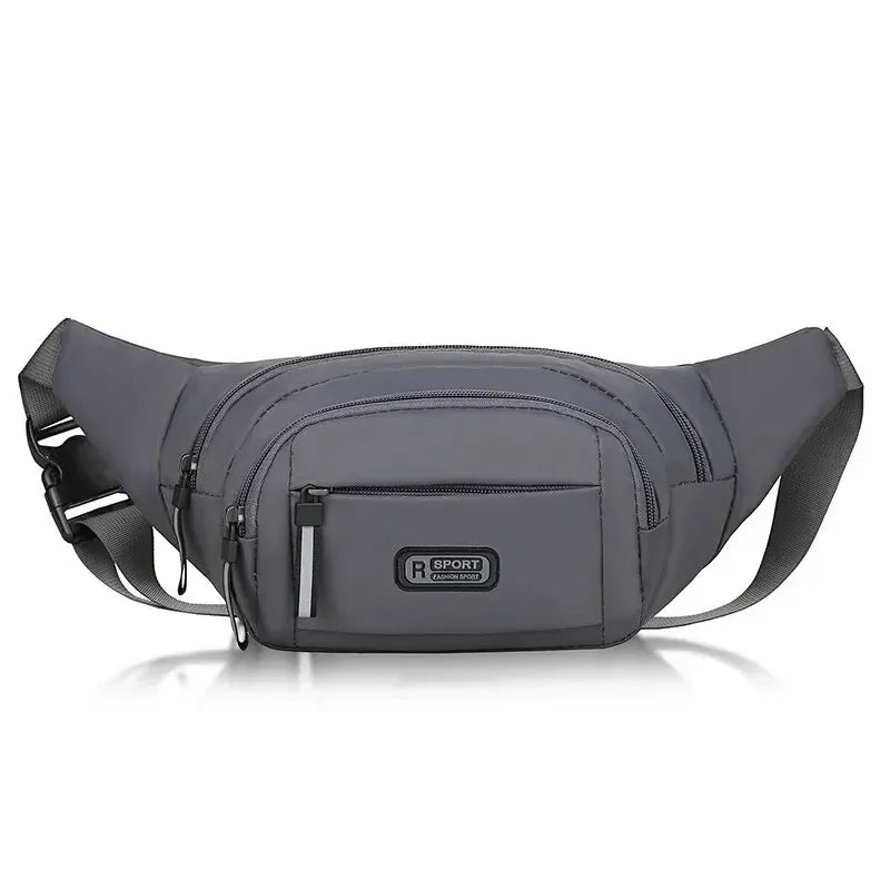 AntiTheft Waist Bag For Men Canvas Fanny Pack With Slim Fit Design  Perfect For Running Travel  Out 8