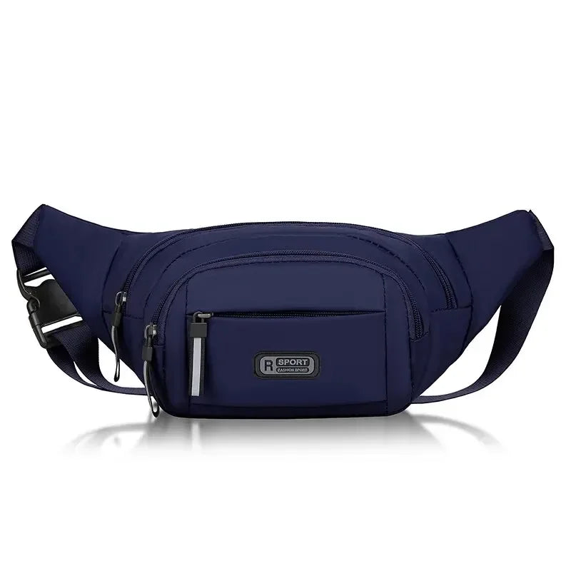 AntiTheft Waist Bag For Men Canvas Fanny Pack With Slim Fit Design  Perfect For Running Travel  Out 9
