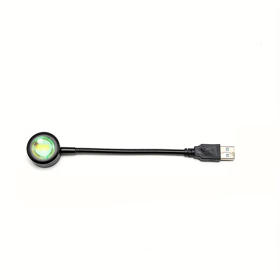 Sunset Lamp USB Room Photo Atmosphere Light, Night Light Projector for Bedroom, Photography, Party, Home Decor