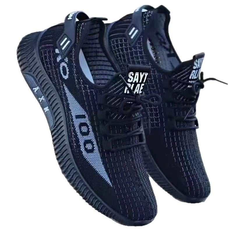 Comfortable Old Cloth Shoes, Lightweight Low-Top Breathable Sneakers | Non-Slip Sole for Work, Walking & Everyday Wear