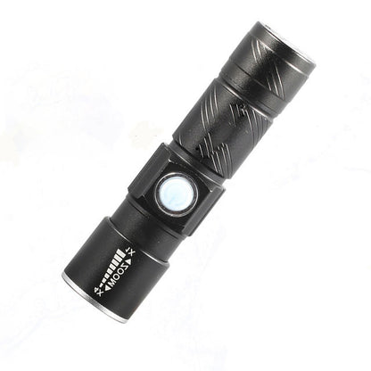 3 In 1 Lumen Bike Bicycle Light USB Rechargeable LED Waterproof Super Bright Zoom Headlight Rear Cy 6