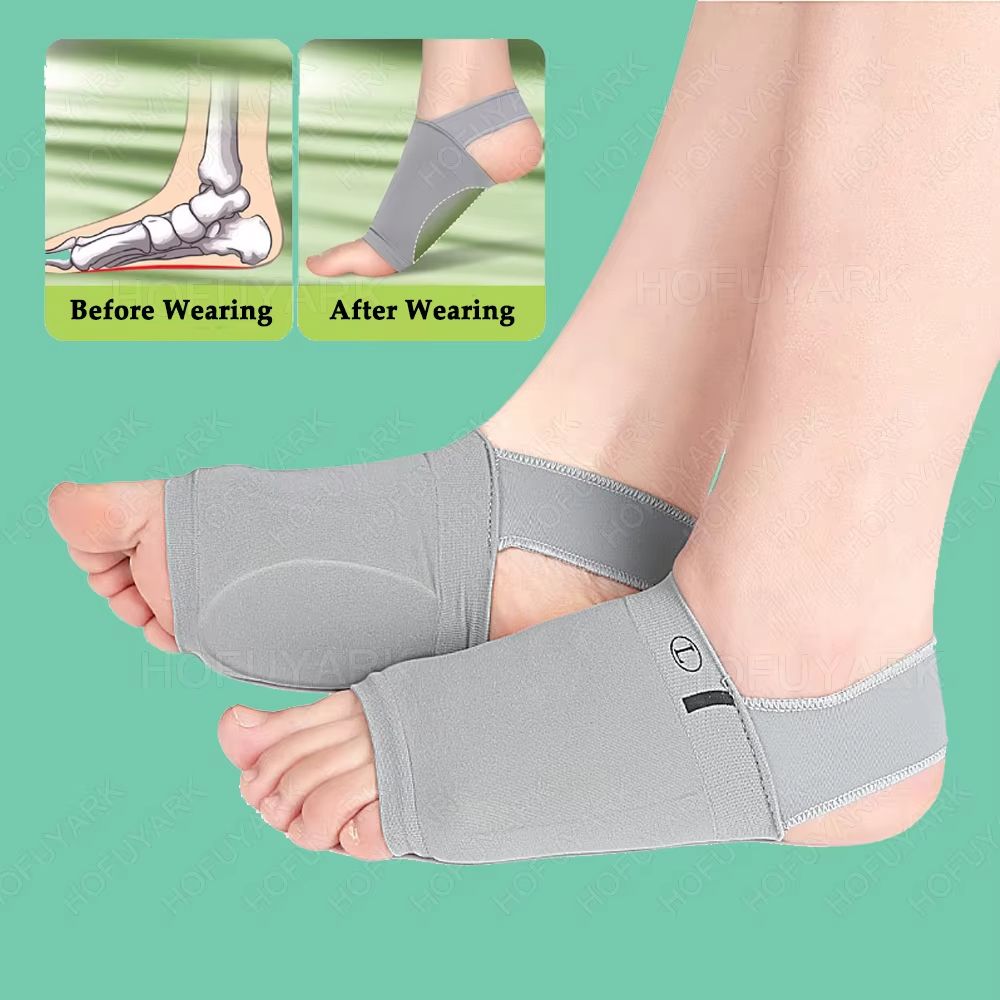 Silicone Arch Support Insoles  Orthotic Sleeves For Flat Feet Plantar Fasciitis And Pain Relief 3