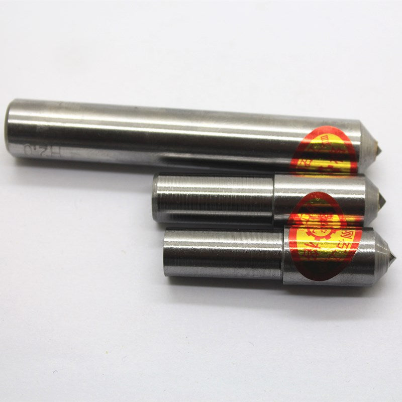 Triangle Diamond Dresser for Grinding Wheel – 12mm Single Point Dressing Pen with Tapered Tip for Grinder Stone Tool & A