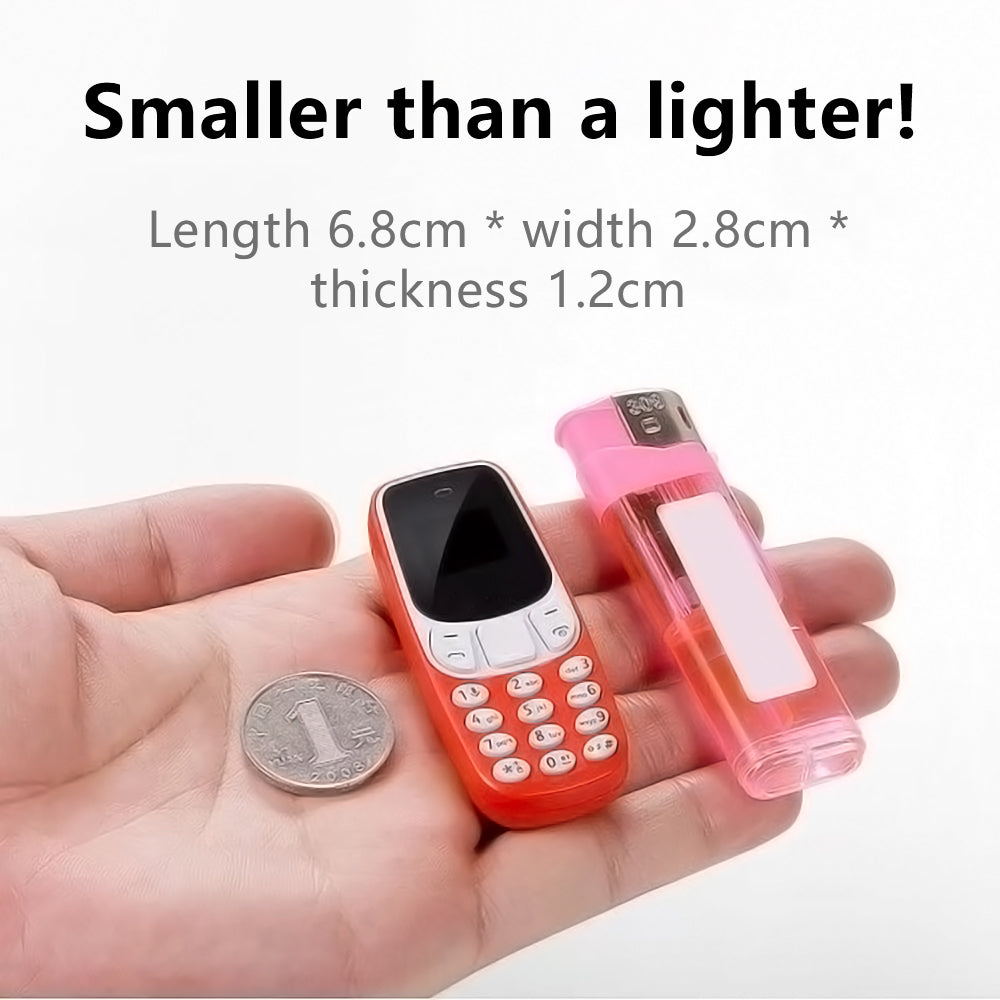 Small Mobile Phone With Bluetooth Dialer Magic Voice Low Radiation Call Recording 23 SIM GSM Unlock 1