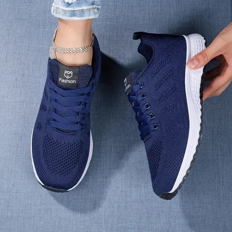 Lightweight Running Shoes for Women, Breathable Summer Sneakers for Casual Wear, Walking, Basketball & Tennis