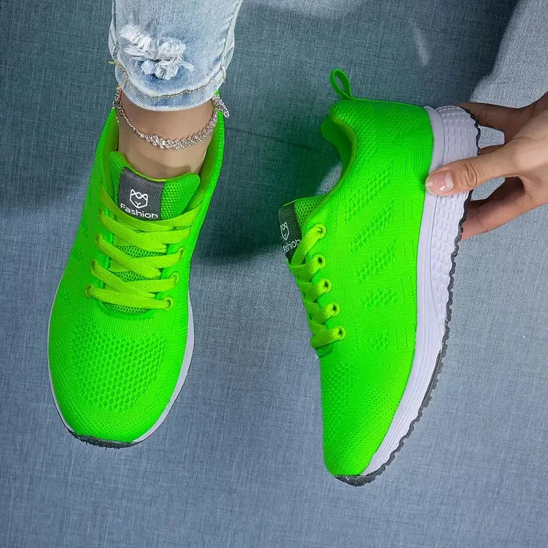 Lightweight Running Shoes for Women, Breathable Summer Sneakers for Casual Wear, Walking, Basketball & Tennis