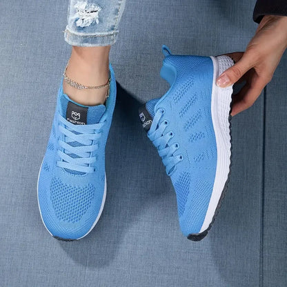Lightweight Running Shoes for Women, Breathable Summer Sneakers for Casual Wear, Walking, Basketball & Tennis