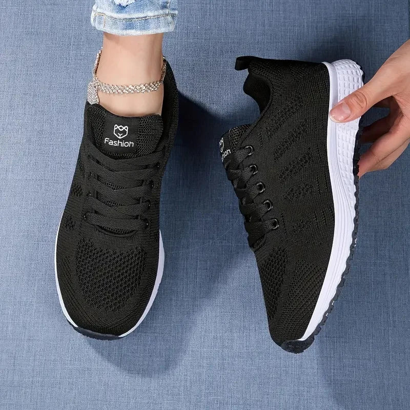 Lightweight Running Shoes for Women, Breathable Summer Sneakers for Casual Wear, Walking, Basketball & Tennis