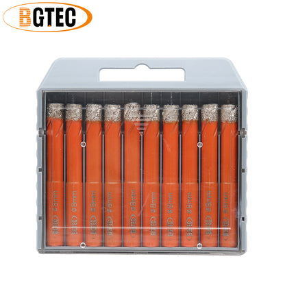 Diamond Drill Core Bits Round Shank Granite Marble Tile Masonry Vacuum Brazed Mini Dry Drilling Dia 1