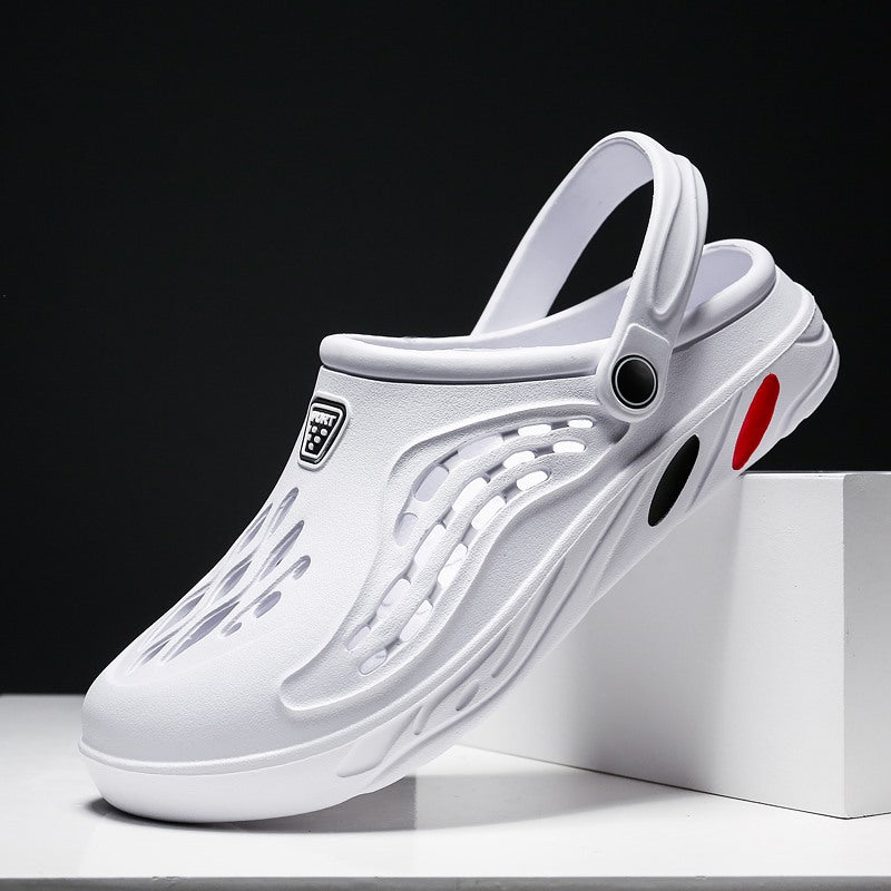 Light EVA Summer Men Sandals, Casual Hole Shoes, Outdoor Garden Clogs, Beach Slippers for Men & Women