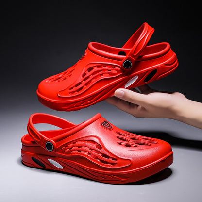 Light EVA Summer Men Sandals Casual Hole Shoes Outdoor Garden Clogs Beach Slippers For Men  Women 4