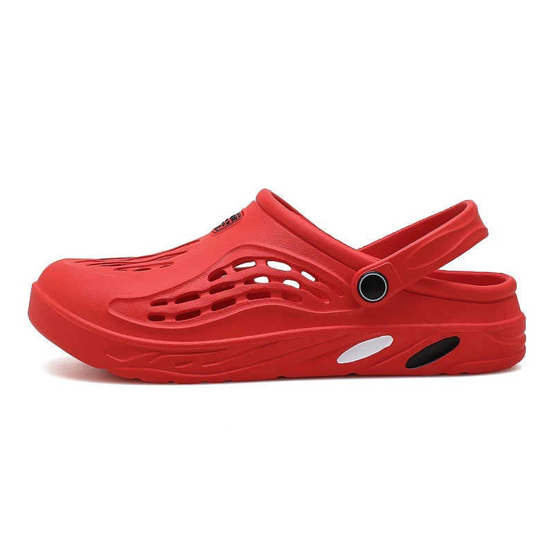 Light EVA Summer Men Sandals Casual Hole Shoes Outdoor Garden Clogs Beach Slippers For Men  Women 7