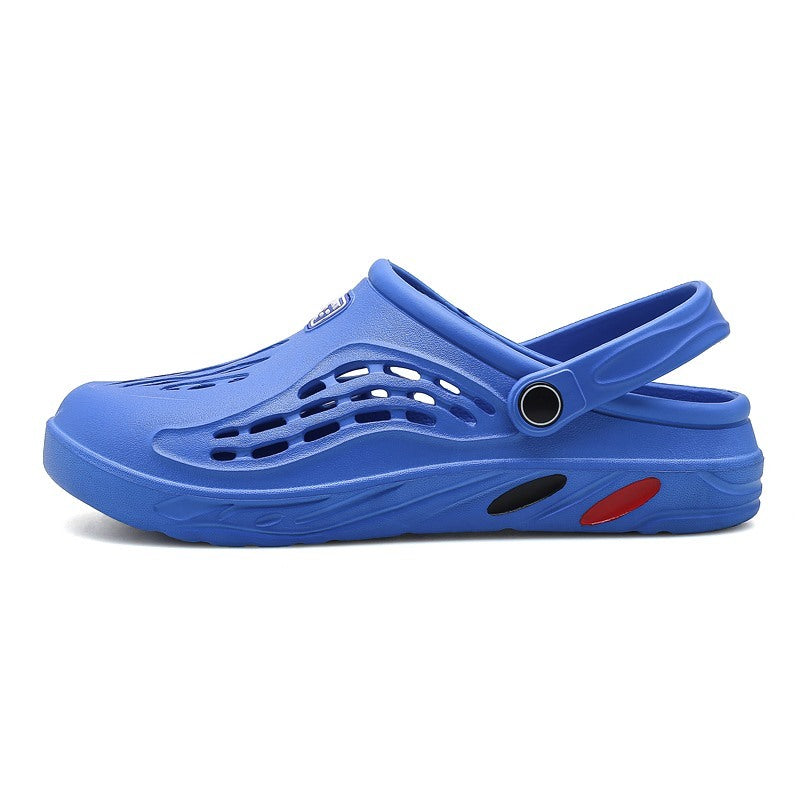 Light EVA Summer Men Sandals Casual Hole Shoes Outdoor Garden Clogs Beach Slippers For Men  Women 8
