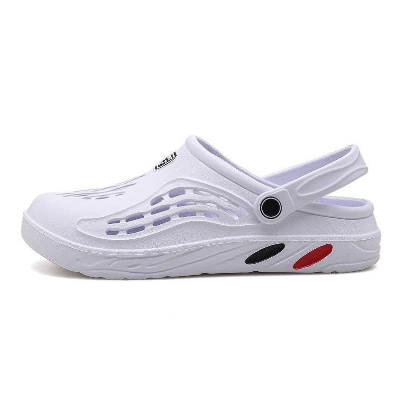 Light EVA Summer Men Sandals Casual Hole Shoes Outdoor Garden Clogs Beach Slippers For Men  Women 6