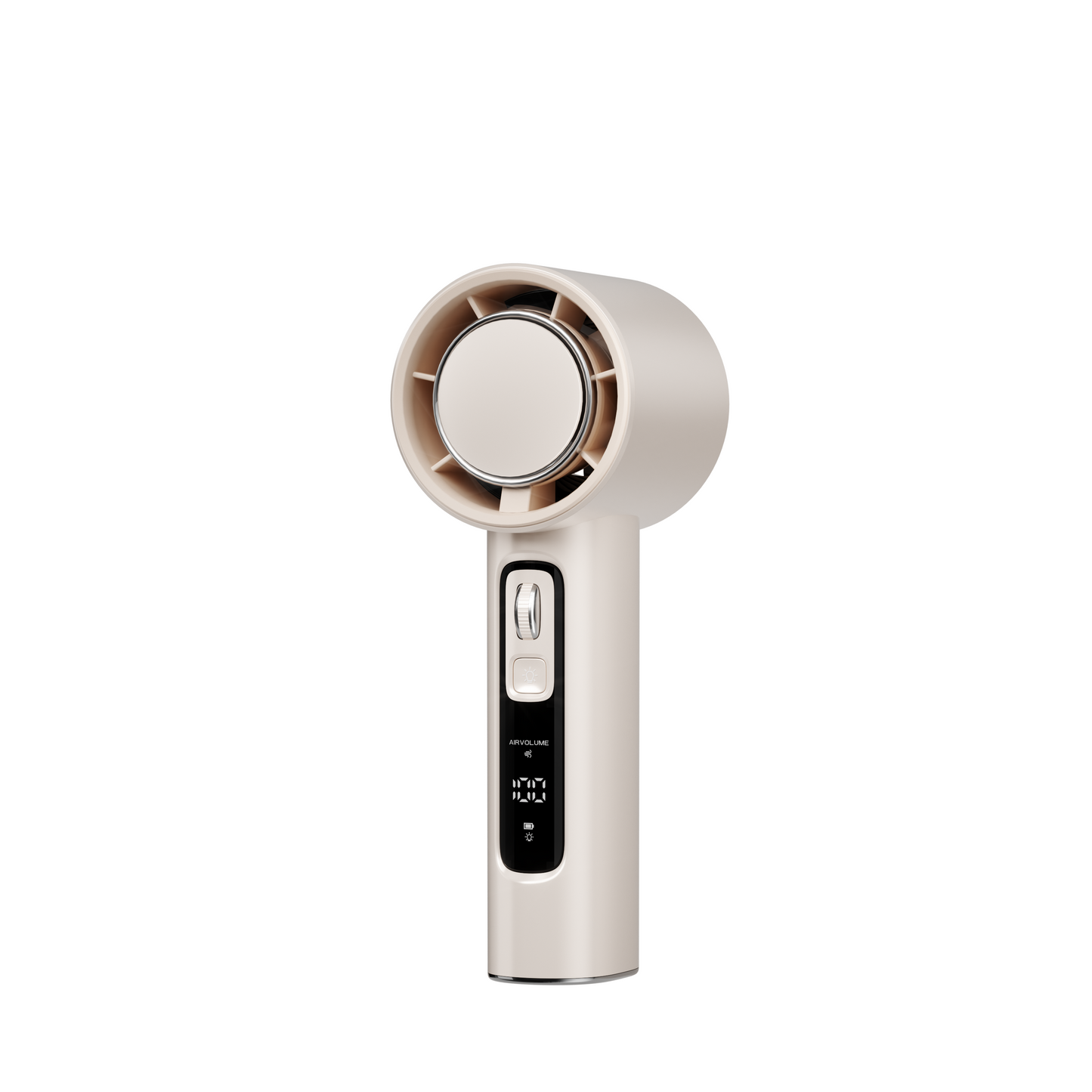 VGR 100 Speed High-Speed Handheld Electric Fan with Flashlight, USB Mini Portable Charging, Small Desktop Fan for Travel