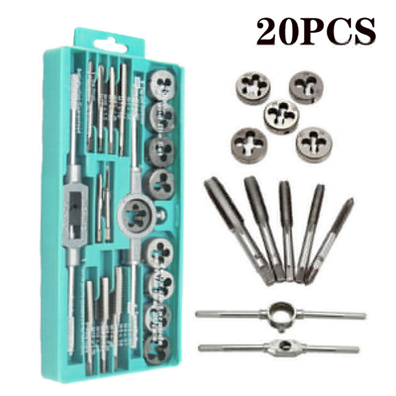Professional Metric Hand Tap And Die Set Screw Thread Plugs  Straight Taper Reamer Tools For Accura 6
