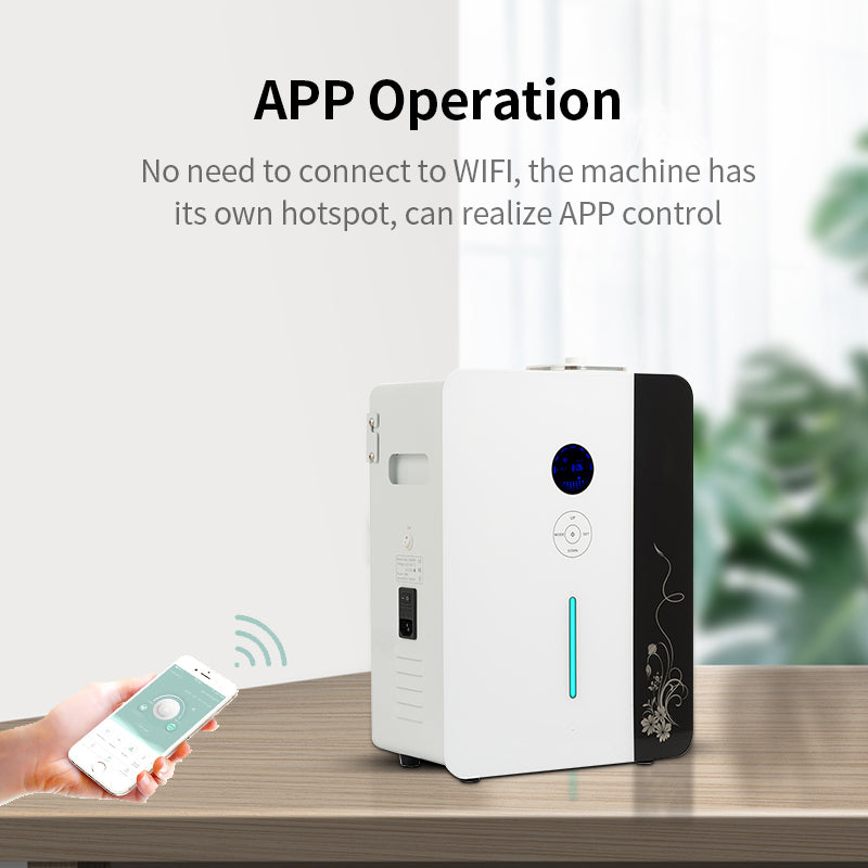 Aroma Diffuser WIFI 800ML Capacity Air Purifier Electric Perfume Machine Metal Body Commercial Home 2