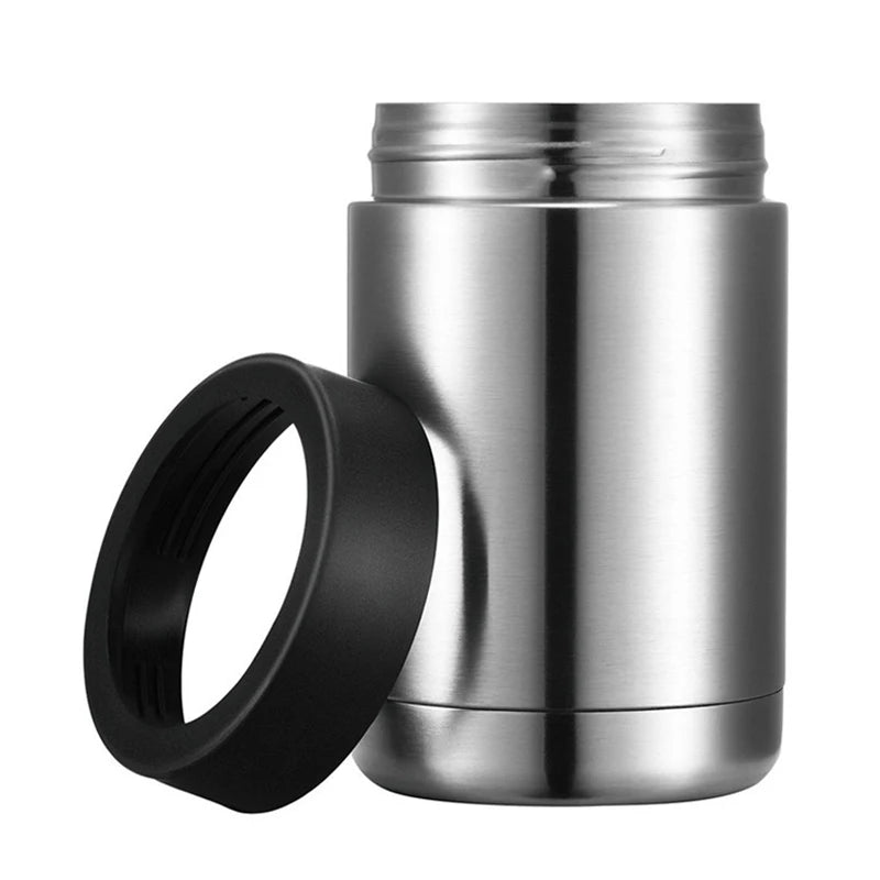 Stainless Steel Beer Bottle Cooler Double Wall Vacuum Insulated Cold Keeper CanBottle Holder Durabl 2
