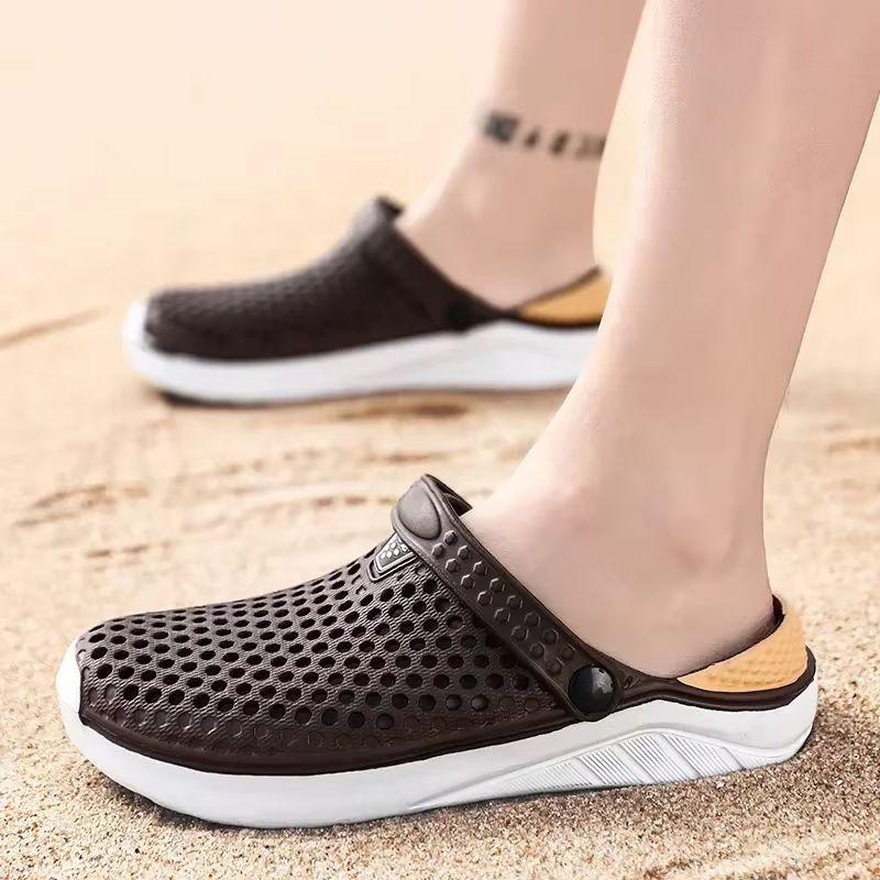 Mens Luxury Summer Sandals  HighQuality Flat Slippers For Casual Style And Everyday Comfort 3