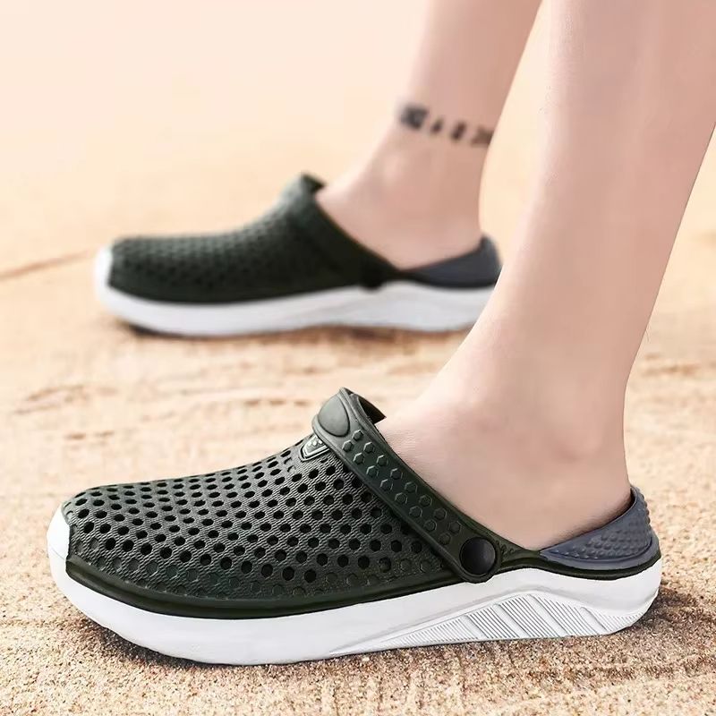 Mens Luxury Summer Sandals  HighQuality Flat Slippers For Casual Style And Everyday Comfort 5