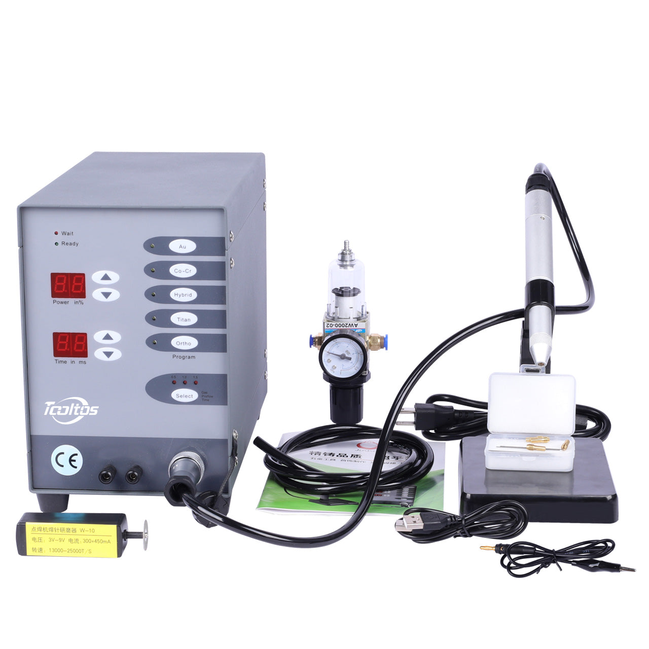 CNC Pulse Argon Arc Tig Jewelry Spot Welding Machine Automatic Professional Gold Silver Welding Equipment, Repair Welder