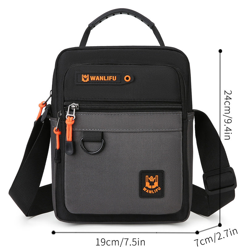 Lightweight Oxford Casual Mens Handbag Small Crossbody Bag Fashionable Mens Shoulder Bag Stylish Me 5